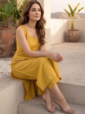 Women Ethnic Motifs Regular Kurta with Trousers & With Dupatta 6