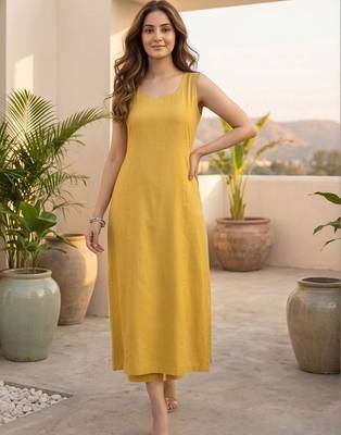 Women Ethnic Motifs Regular Kurta with Trousers & With Dupatta 7