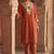 Women Regular Mirror Work Kurta with Trousers