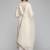 Women Embroidered Regular Thread Work Kurta with Trousers & With Dupatta