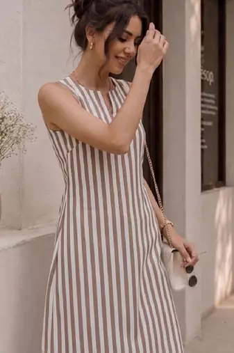 Women Striped Regular Kurta with Palazzos