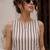 Women Striped Regular Kurta with Palazzos