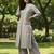 Women Solid Straight Kurta with Palazzo