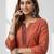 Women Ethnic Motifs Embroidered Regular Thread Work Kurta with Trousers