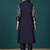 Women Regular Thread Work Kurta with Trousers