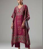 Women Ethnic Motifs Printed Regular Kurta with Trousers