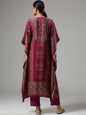 Women Ethnic Motifs Printed Regular Kurta with Trousers 2