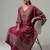 Women Ethnic Motifs Printed Regular Kurta with Trousers