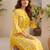 Women Ethnic Motifs Printed Regular Thread Work Kurta with Trousers