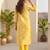 Women Ethnic Motifs Printed Regular Thread Work Kurta with Trousers