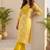 Women Ethnic Motifs Printed Regular Thread Work Kurta with Trousers