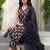 Women Ethnic Motifs Printed Regular  Cotton Kurta with Trousers & With Dupatta