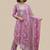 Women Ethnic Motifs Printed Regular Thread Work Pure Cotton Kurta with Trousers & With Dupatta