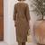 Women Animal Printed Regular Kurta with Trousers
