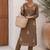 Women Animal Printed Regular Kurta with Trousers
