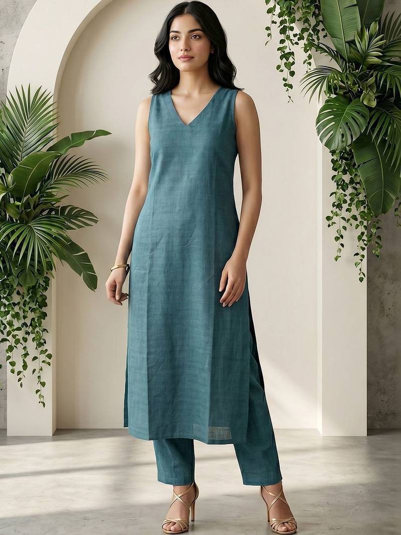 Women Regular Kurta with Trousers