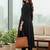 Women Striped Regular Silk Crepe Kurta with Trousers