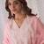 Pink Ethnic Motifs Embroidered Aari Work Kurta with Trousers & Dupatta
