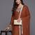 Ethnic Motifs Zari Embroidered Kurta with Trousers & Dupatta