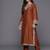 Ethnic Motifs Zari Embroidered Kurta with Trousers & Dupatta