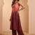 Women Ombre Dyed Regular Mirror Work Kurta with Palazzos