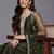 Women Ethnic Motifs Sequinned Kurta with Trousers & With Dupatta