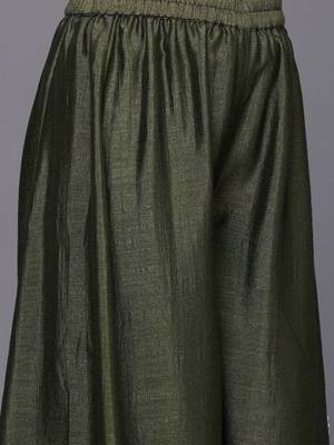 Women Ethnic Motifs Sequinned Kurta with Trousers & With Dupatta 7