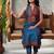 Women Ethnic Motifs Printed Regular Chanderi Silk Kurta with Trousers