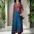 Women Ethnic Motifs Printed Regular Chanderi Silk Kurta with Trousers