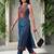 Women Ethnic Motifs Printed Regular Chanderi Silk Kurta with Trousers