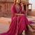 Women Floral Embroidered Regular Thread Work Kurta with Trousers & With Dupatta