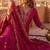 Women Floral Embroidered Regular Thread Work Kurta with Trousers & With Dupatta