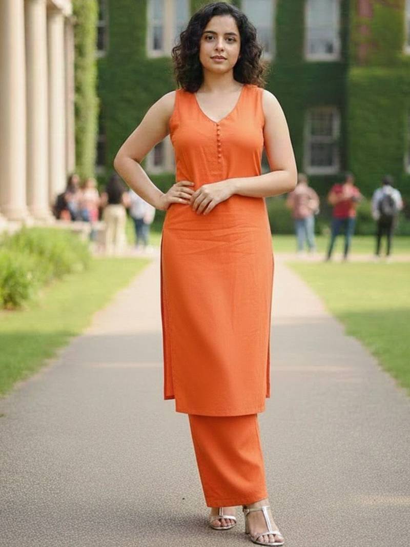 Women Floral Regular Pure Cotton Kurta with Palazzos & With Dupatta