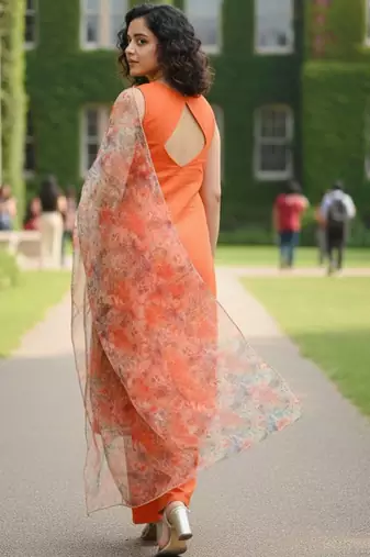 Women Floral Regular Pure Cotton Kurta with Palazzos & With Dupatta