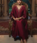 Women Ethnic Motifs Embroidered Regular Thread Work Kurta with Trousers