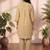 Women Ethnic Motifs Striped thread work tassel detailing Kurta with Trousers