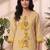 Women Ethnic Motifs Striped thread work tassel detailing Kurta with Trousers