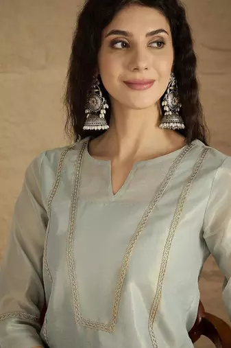 Women Regular Kurta with Palazzos