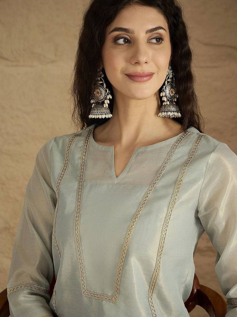 Women Regular Kurta with Palazzos