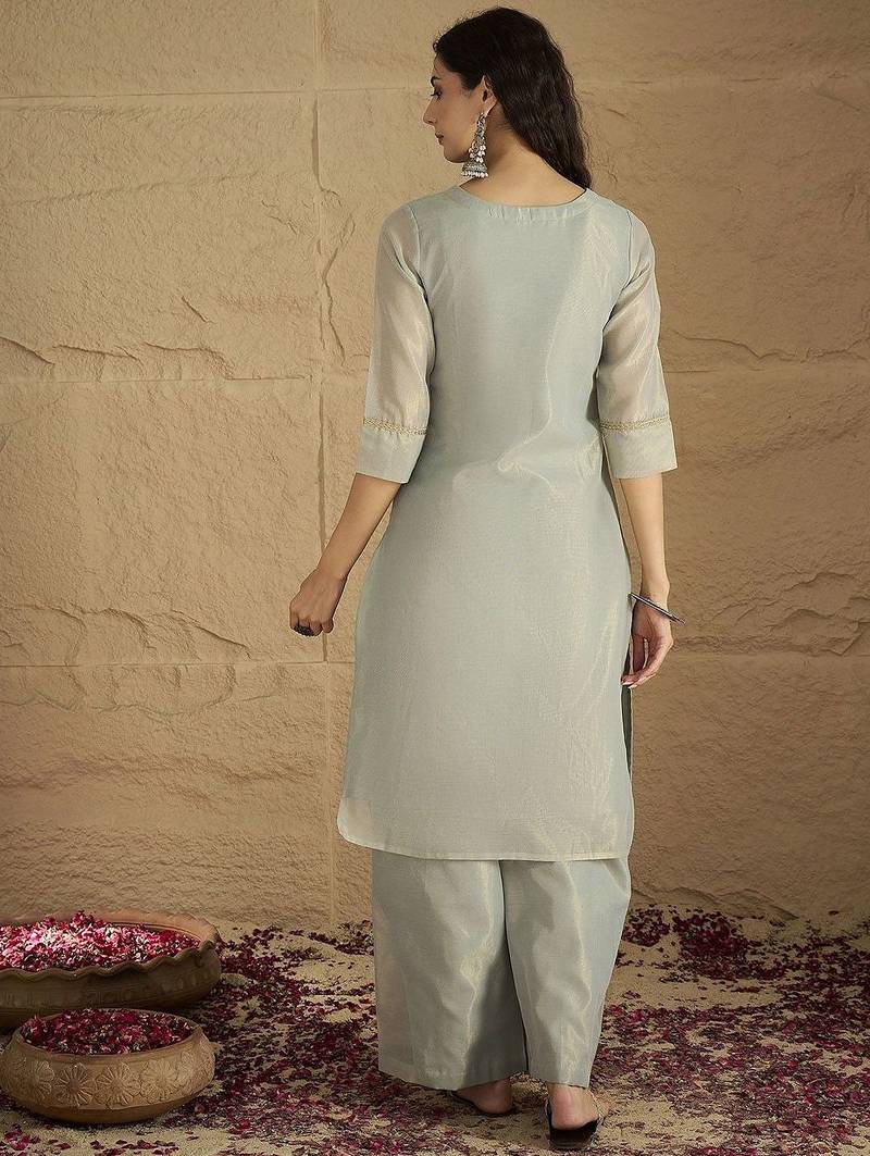 Women Regular Kurta with Palazzos