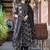 Women Floral Printed Panelled Mirror Work Kurta with Trousers & With Dupatta