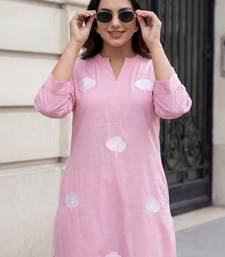 Women Floral Embroidered Regular Thread Work Kurta with Palazzos