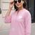 Women Floral Embroidered Regular Thread Work Kurta with Palazzos