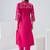 Women Ethnic Motifs Embroidered Regular Thread Work Pure Cotton Kurta with Trousers