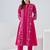 Women Ethnic Motifs Embroidered Regular Thread Work Pure Cotton Kurta with Trousers