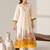 Cotton Printed A Line Kurta With Trouser