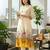 Cotton Printed A Line Kurta With Trouser