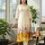 Cotton Printed A Line Kurta With Trouser