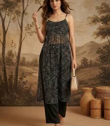 Women Ethnic Motifs Printed Regular Top with Trousers