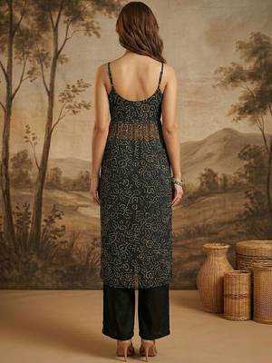Women Ethnic Motifs Printed Regular Top with Trousers 2